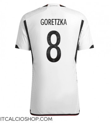 Germania Leon Goretzka #8 Prima Maglia Mondiali 2022 Manica Corta